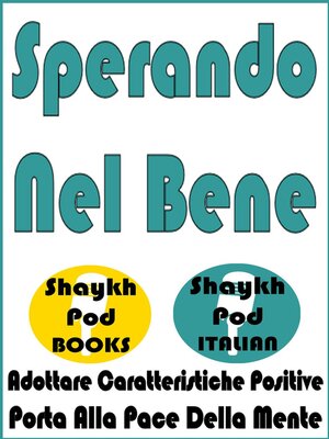 cover image of Sperando Nel Bene